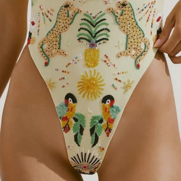 Willow Embroidered Swimsuit - Picture 8 of 8